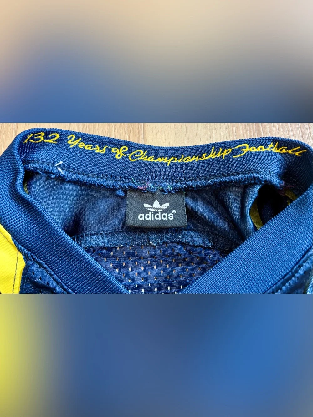 Adidas Michigan Wolverines Football 132 Year Championship Jersey #16 (size: S)